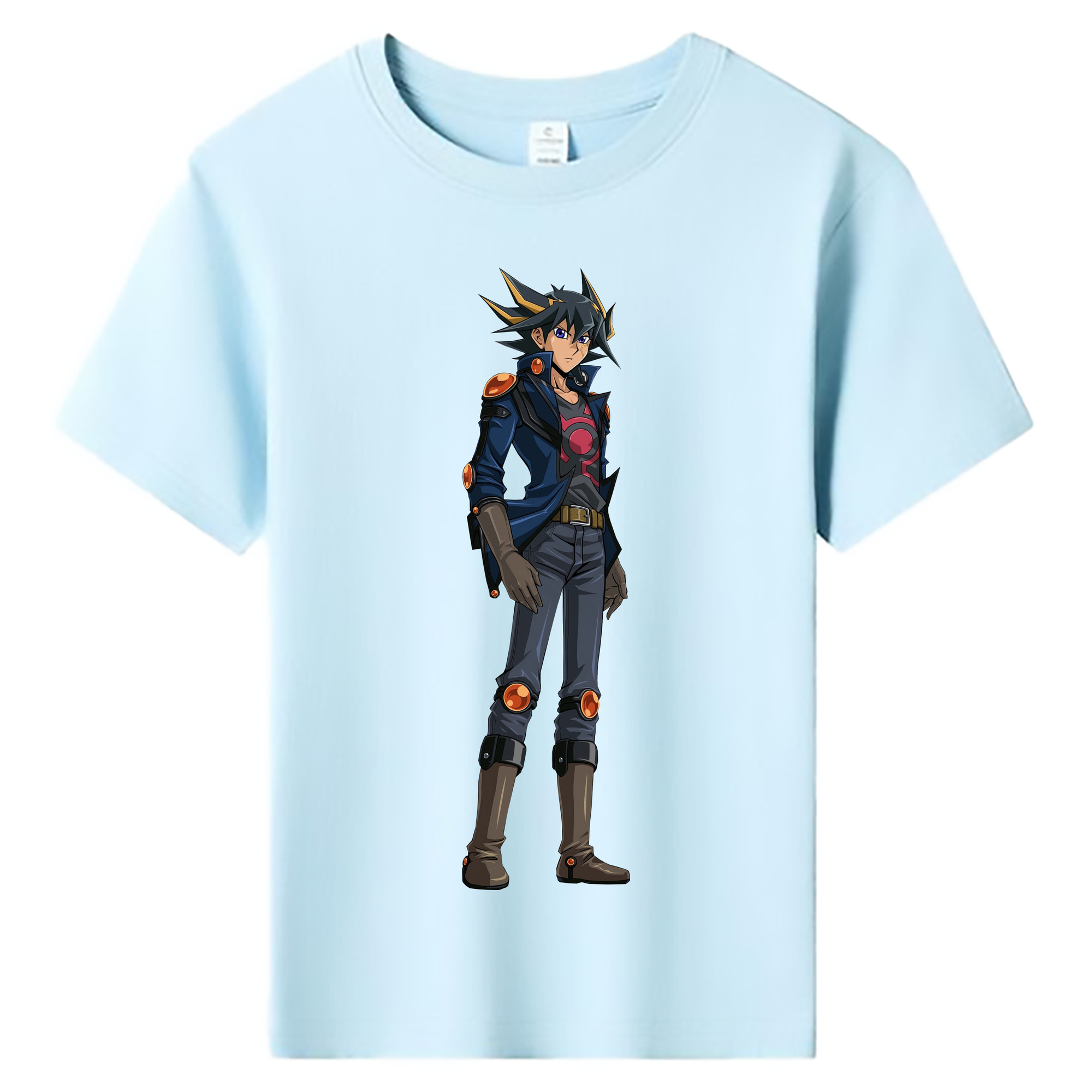 （画像用） 遊☆戯☆王 Yu-Gi-Oh! 綿100％キッズTシャツ（フロントプリント）